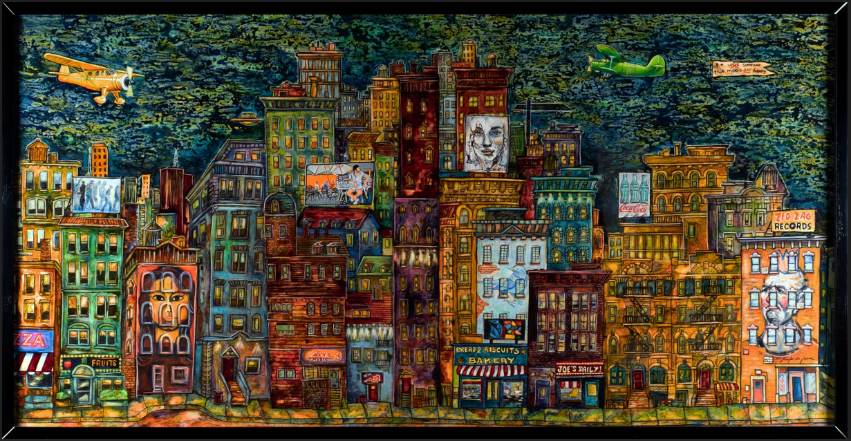 The green airplane por Karla de Lara