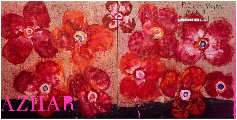 Tulipanes rojos por Amador Montes