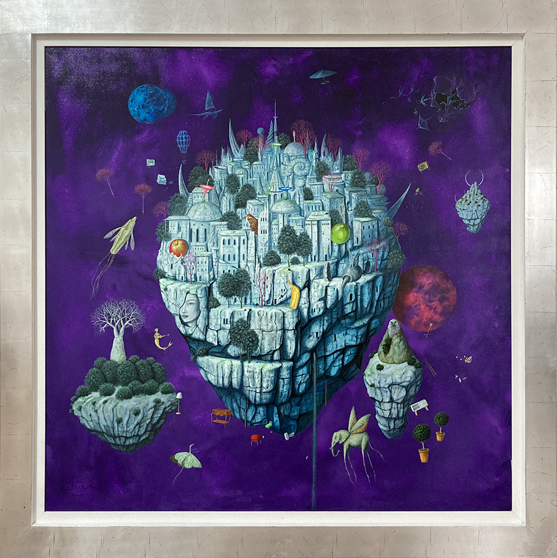 Una gran ciudad azul por Rafael Vallejo