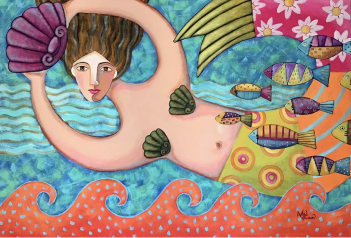 Una sirena enamorada por Adi Rivera